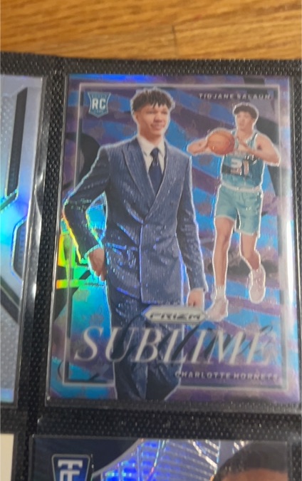 2024-25 Panini Prizm #7 Tidjane Salaun Sublime — front