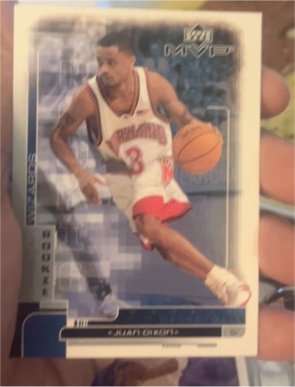2002-03 Upper Deck MVP #197 Juan Dixon — front