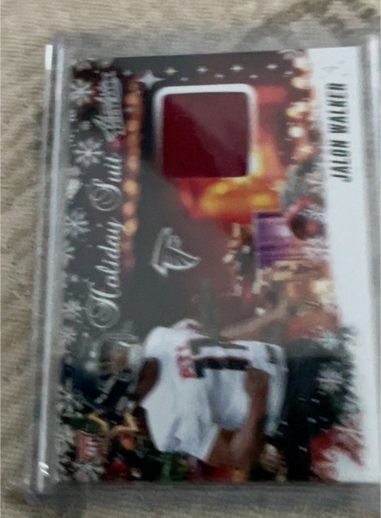 2023 Panini Absolute Holiday Suit Patch #HS-JW Jalen Waddle — front