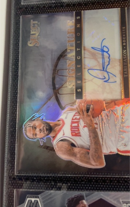 2024-25 Panini Select Signature Selections #SS-EAS Tari Eason — front