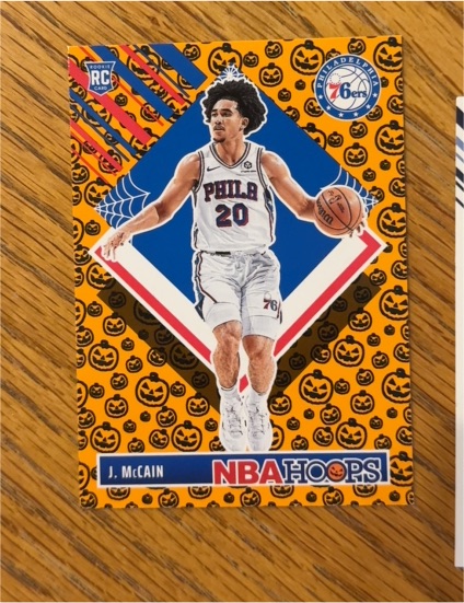 2024-25 Panini NBA Haunted Hoops #296 Jared McCain — front