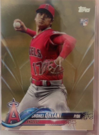 2018 Topps Update Series #US1 Shohei Ohtani — front