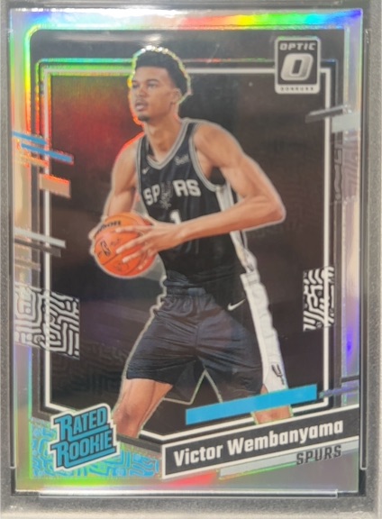 2023-24 Donruss Optic #225 Victor Wembanyama Rated Rookie — front