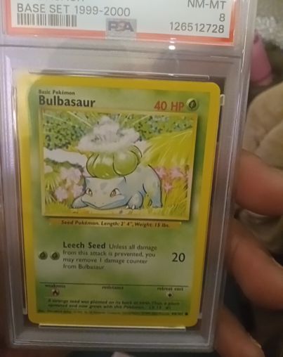 1999 Pokémon #44 Bulbasaur — front