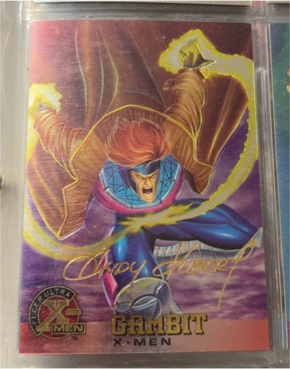1995 Fleer Ultra X-Men #6 Gambit — front