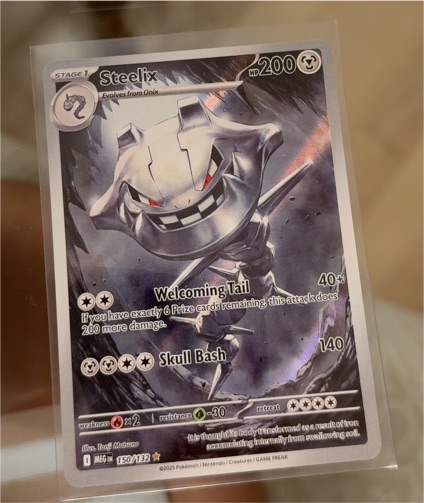 2015 Pokémon #150 Steelix Mega Evolution — front