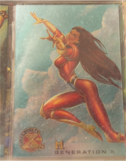 1995 Fleer Ultra X-Men Chromium #33 Monet St. Croix — front