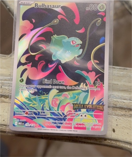 2023 Pokémon Mega Evolutions #133 Bulbasaur — front