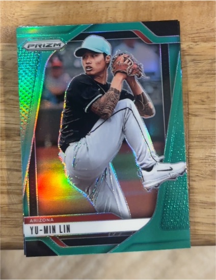 2025 Panini Prizm #178 Yu-Min Lin — front