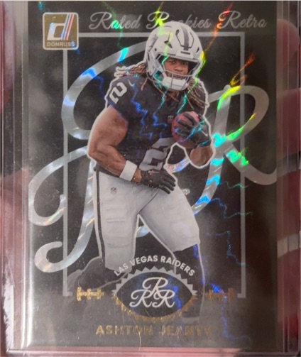 2025 Donruss Rated Rookies Retro #10 Ashton Jeanty — front