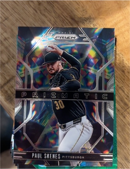 2025 Panini Prizm #7 Paul Skenes — front