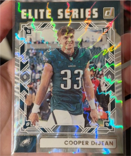 2025 Donruss Elite Series #TES-CDE Cooper DeJean — front