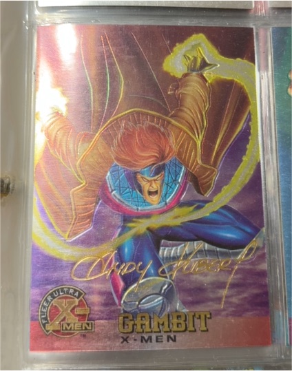 1995 Fleer Ultra X-Men #6 Gambit — front