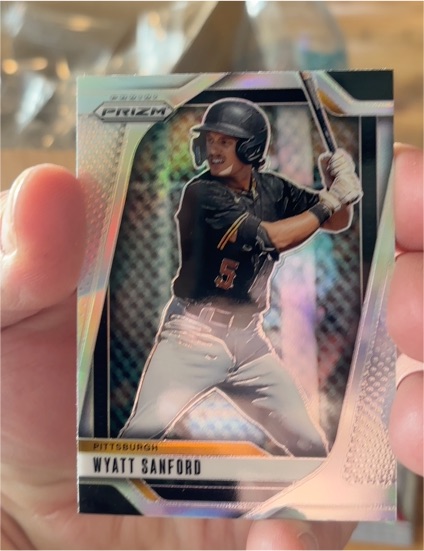 2025 Panini Prizm #157 Wyatt Sanford — front