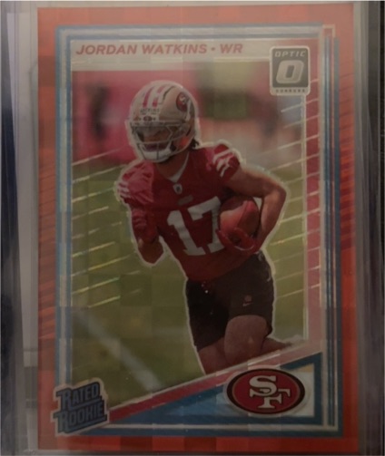 2025 Panini Donruss Optic #356 Jordan Watkins — front