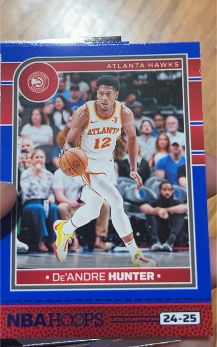 2024-25 Panini NBA Hoops #91 De'Andre Hunter — front