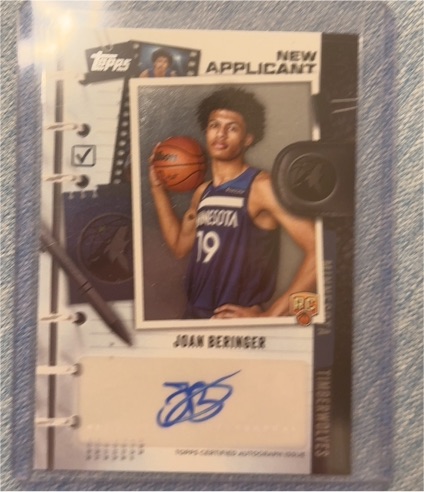 2025-26 Topps Flagship #NA-JB Joan Beringer — front