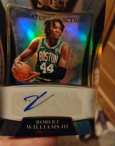 2021-22 Panini Select Signature Selections Silver Prizm #SS-RWL Robert Williams III — front