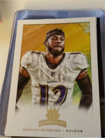 2021 Panini Chronicles Gridiron Kings #GK-28 Rashod Bateman — front