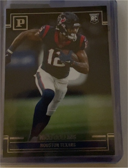 2021 Panini Chronicles #PA-32 Nico Collins — front