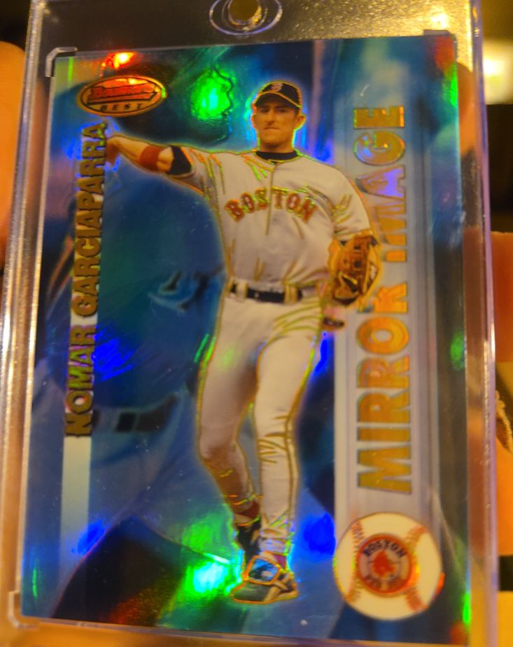 1999 Bowman Best Mirror Image #M9 Nomar Garciaparra — front