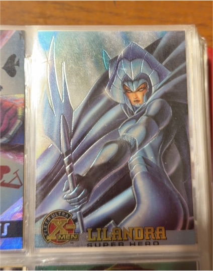 1995 Fleer Ultra X-Men Chromium #53 Lilandra — front