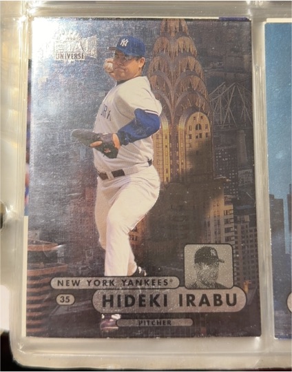 1998 Fleer Metal Universe #132 Hideki Irabu — front