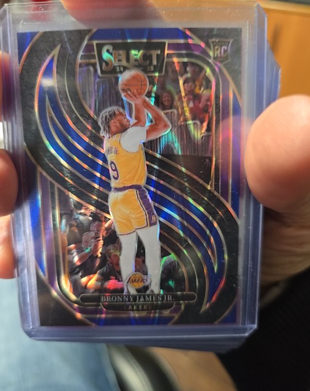 2024-25 Panini Select #179 Bronny James Jr. — front