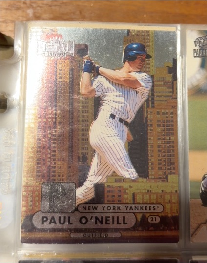 1998 Metal Universe #144 Paul O'Neill — front