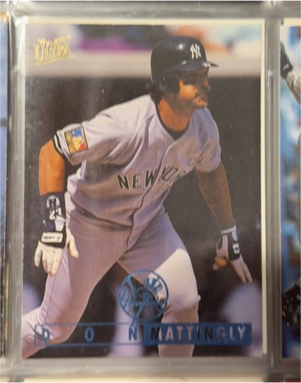 1995 Fleer Ultra #311 Don Mattingly — front