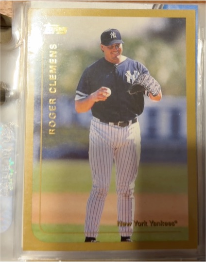 1999 Topps #334 Roger Clemens — front