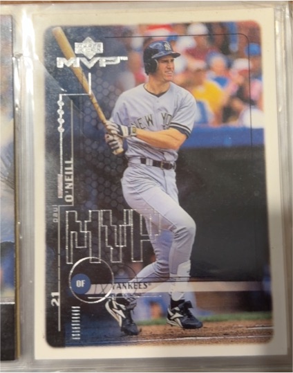 1999 Upper Deck MVP #141 Paul O'Neill — front