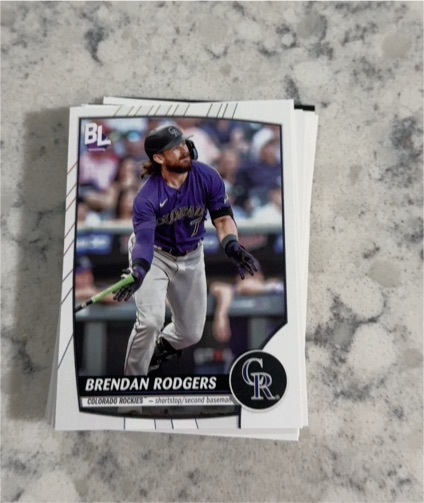 2023 Topps Big League #191 Brendan Rodgers — front