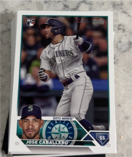 2023 Topps Update #US183 Jose Caballero — front