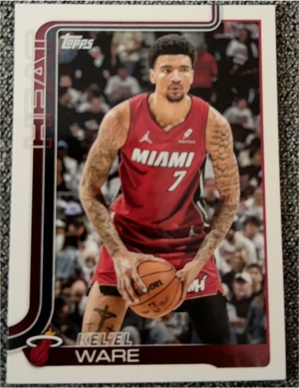 2025-26 Topps #74 Kel'el Ware — front