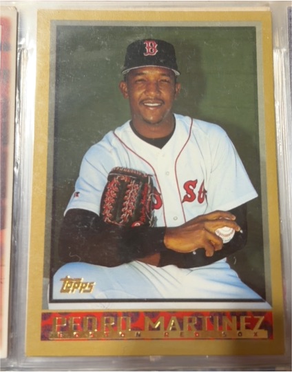 1998 Topps #338 Pedro Martinez Boston Red Sox — front