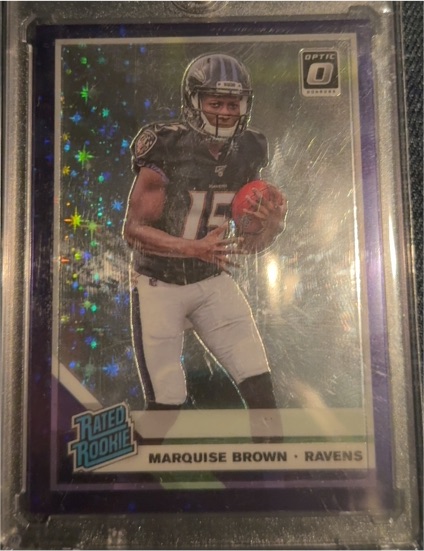 2019 Panini Donruss Optic #162 Marquise Brown — front