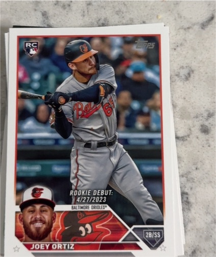 2023 Topps Update #US103 Joey Ortiz — front