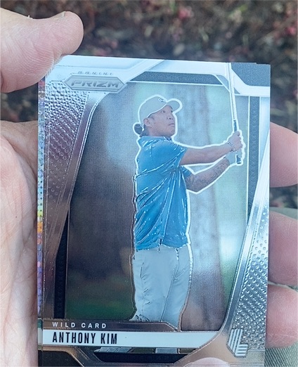 2025 Panini Prizm LIV Golf #52 Anthony Kim — front