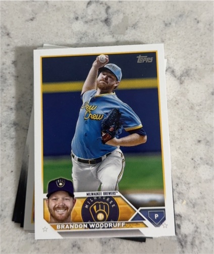 2023 Topps Update #US184 Brandon Woodruff — front