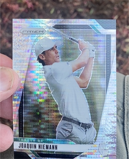 2025 Panini Prizm #Joaquin Niemann — front