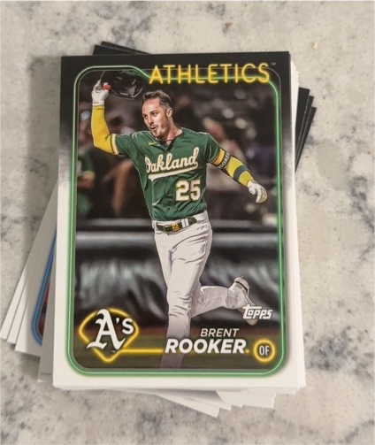 2024 Topps Series 1 #186 Brent Rooker — front