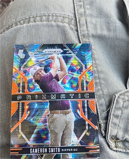 2025 Panini Prizm LIV Golf Prizmatic Cameron Smith Ripper GC — front