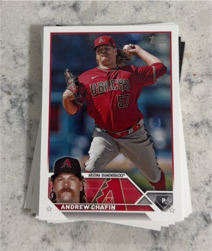2023 Topps Update #US62 Andrew Chafin — front