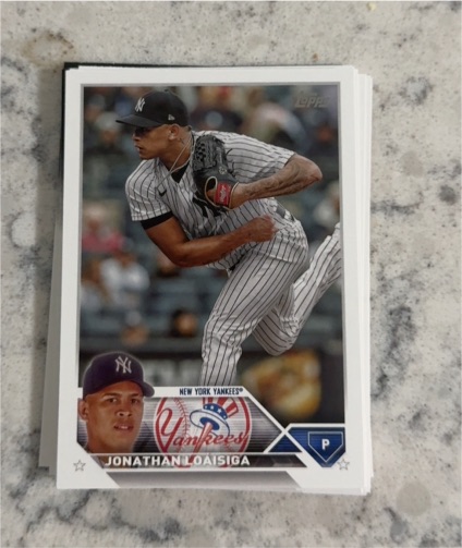 2023 Topps Update Series #US227 Jonathan Loaisiga — front