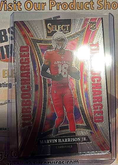 2024 Panini Select #2 Marvin Harrison Jr. Turbocharged — front