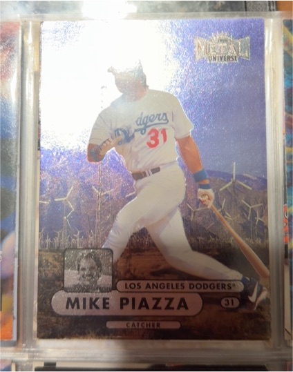 1998 Skybox Metal Universe #106 Mike Piazza — front
