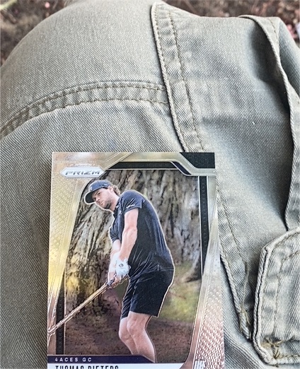 2025 Panini Prizm LIV Golf #34 Thomas Pieters — front