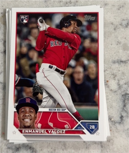 2023 Topps Update #US310 Enmanuel Valdez — front