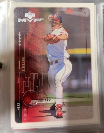 1999 Upper Deck MVP #61 Bartolo Colon — front